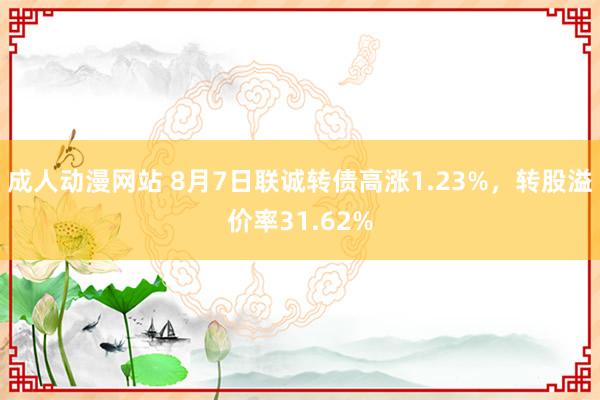 成人动漫网站 8月7日联诚转债高涨1.23%，转股溢价率31.62%