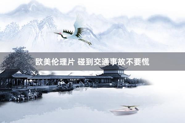 欧美伦理片 碰到交通事故不要慌