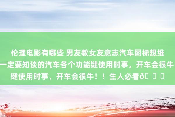 伦理电影有哪些 男友教女友意志汽车图标想维赫然的可怕！！生人一定要知谈的汽车各个功能键使用时事，开车会很牛！！生人必看👀