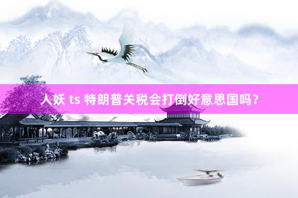人妖 ts 特朗普关税会打倒好意思国吗？